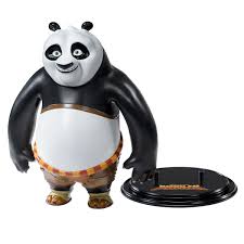 BendyFigs Kung Fu Panda: Figuras Flexibles y Divertidas
