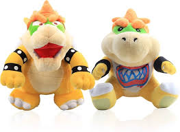 Set de 2 Peluches King Bowser Koopa de 10