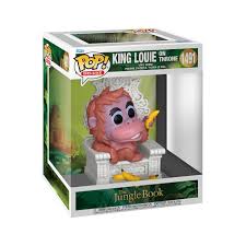 Funko Pop! Deluxe: Rey Louie en el Trono - El Libro de la Selva