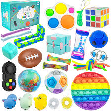 Juguetes Antiestrés: Set de 28 Pop It