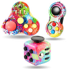Steemjoey: Set de 3 Juguetes Antiestrés Fidget