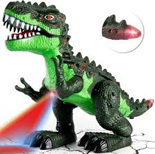 Juguete Eléctrico T-Rex con Luz y Sonido