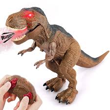 Dinosaurio Teledirigido con Luz y Movimiento