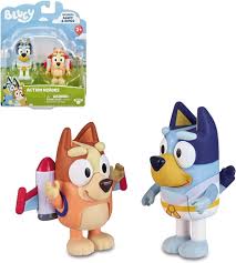 Pack 2 Figuras Heroínas de Bluey
