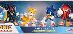 Set Colección Sonic: 4 Figuras de 9 cm