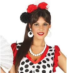 Peineta Andaluza Blanca - Juguetes de Fantasía