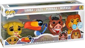 Funko Pop 4PK Exclusivo: El Rey León S2
