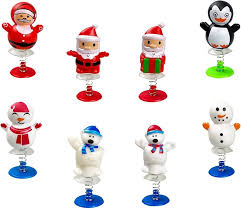 TOPWAYS: Set de Juguetes Navideños para Niños - 8 Piezas de Diversión