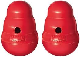 KONG Wobbler - Juguete Dispensador de Golosinas para Perros