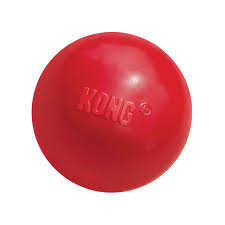KONG - Pelota con Agujero - Juguete de Caucho Resistente