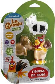 BANDAI - Figuras de Baño La Granja de Zenón