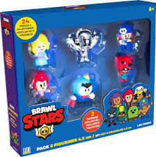 Lansay Brawl Stars - Pack de 8 Figuras de 4