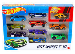 Pack de 10 Coches Hot Wheels
