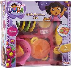 Set Escurreplatos Dora la Exploradora - Toy Planet