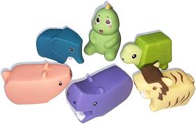 Juguetes de Baño JAYSRIS Sin Agujeros (6 PZS)