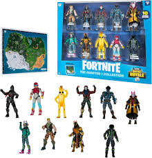 Fortnite: Colección Capítulo 1 - 10 Figuras de Acción de 4”