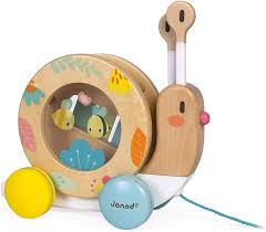 Caracol de Madera Giratorio - Juguete Janod