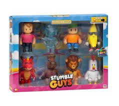 Figuras de Acción Stumble Guys - Pack de 8 Rocco Giocattoli