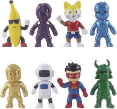 Juego de 8 Figuras de Acción Stumble Guys