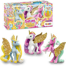 Set de 3 Unicornios Galupy para Niñas