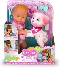 NENUCO Petuco: Muñeco Bebé de Cuerpo Duro de 35 cm