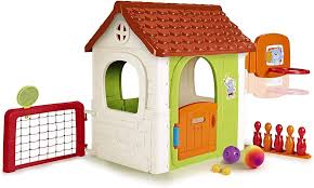 FEBER - Casa Infantil 6en1 con Bolos y Diversión