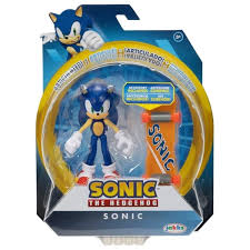 Figuras de Acción Sonic con Patineta Naranja - Colección de 4 Pulgadas
