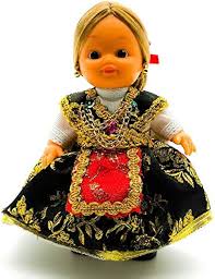 Muñeca Regional Artesanal de 15 cm - Colección Folk