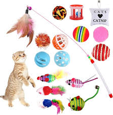 Juguete Interactivo con Plumas para Gatos