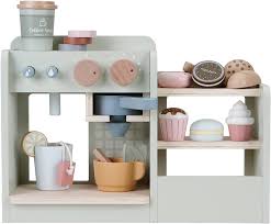 Cafetero de Madera Little Dutch 7089 con Accesorios