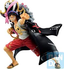 Figurita Ichibansho de Monkey D. Luffy - One Piece Film Red 13cm